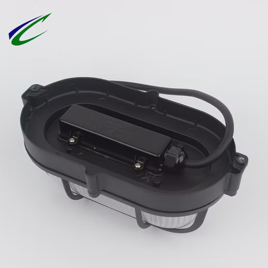 검정 LED 격벽 조명 타원체 에너지 절약 LED 야외